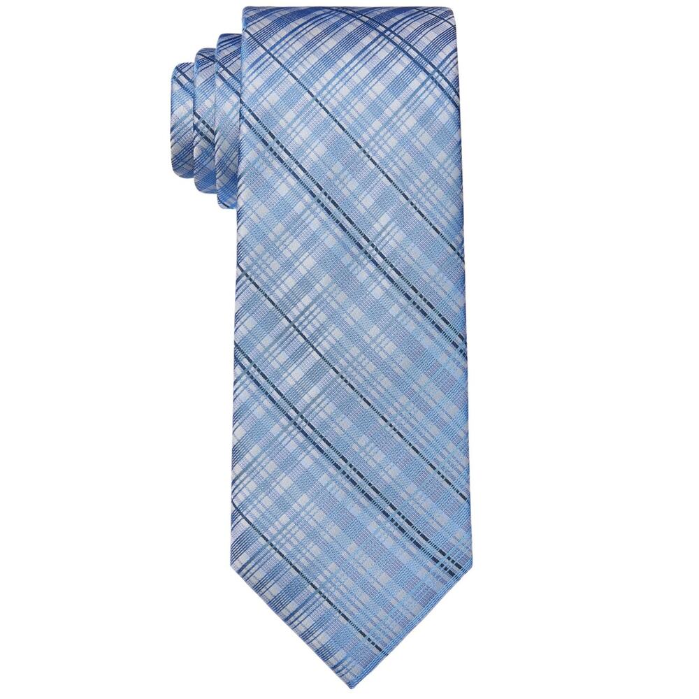 Calvin Klein Men's Slim Fancy Check Tie 14670